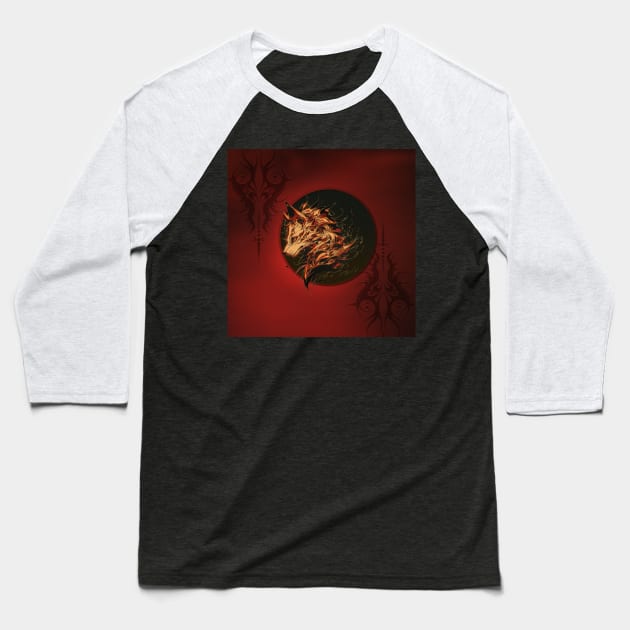 Mythical fantasy animal Baseball T-Shirt by Nicky2342